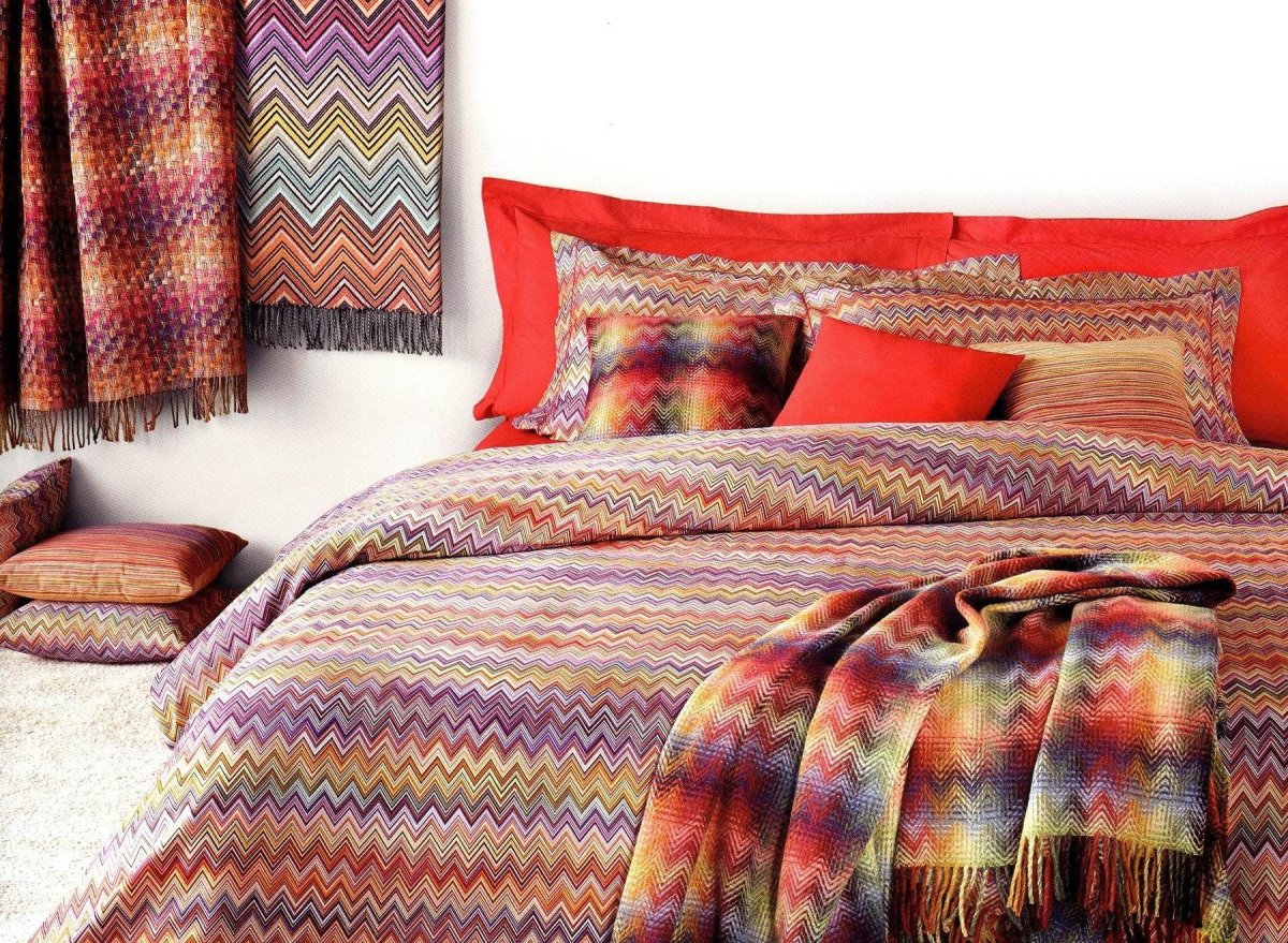 Copripiumino Stampato Biancheria John New ccp Missoni Home - immagine 4