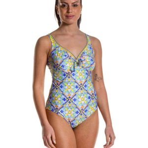 Costume intero Sfoderato senza ferro Donna LA SUNNY FBB9295 ANTIGEL