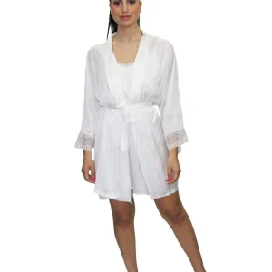 Kimono corto Donna Andromeda Sposa Filo D Angelo