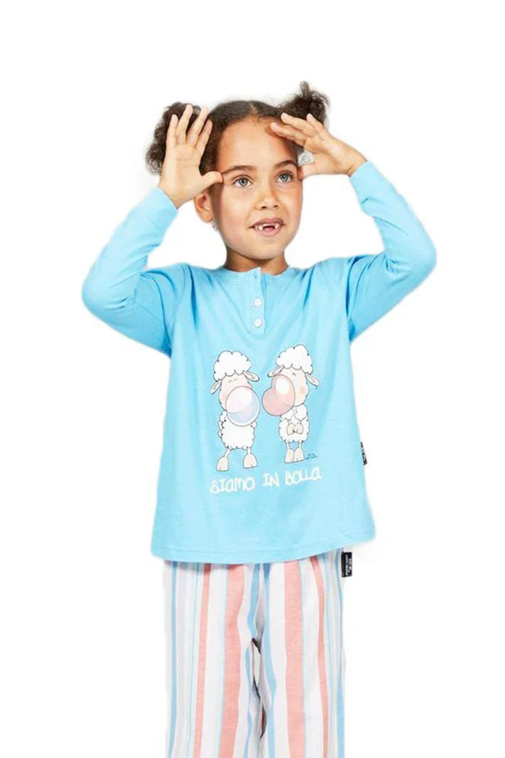 Pigiama Lungo Bimba H4904 Happy People - immagine 3