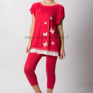Pigiama corto Donna BEGONIA 9924 Pepita