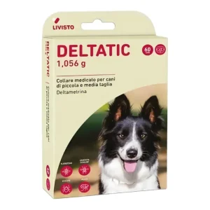 DELTATIC Collare Antiparassitario per Cani