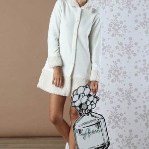Vestaglia con bottoni Donna 6V83056 Maryplaid