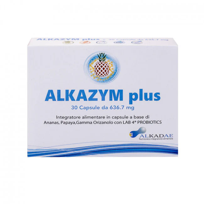 Alkadae Alkazym Plus 30 Capsule - immagine 2