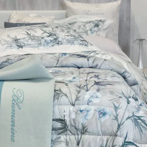 Trapunta Stampato Biancheria Orchidea Trap Blumarine Home
